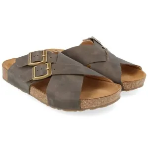 HAFLINGER Unisex Amiga Sandal, Kaky, 7 Men -9 Women