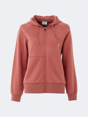 12222302099-204-Full Zip Hoodie D.Pink