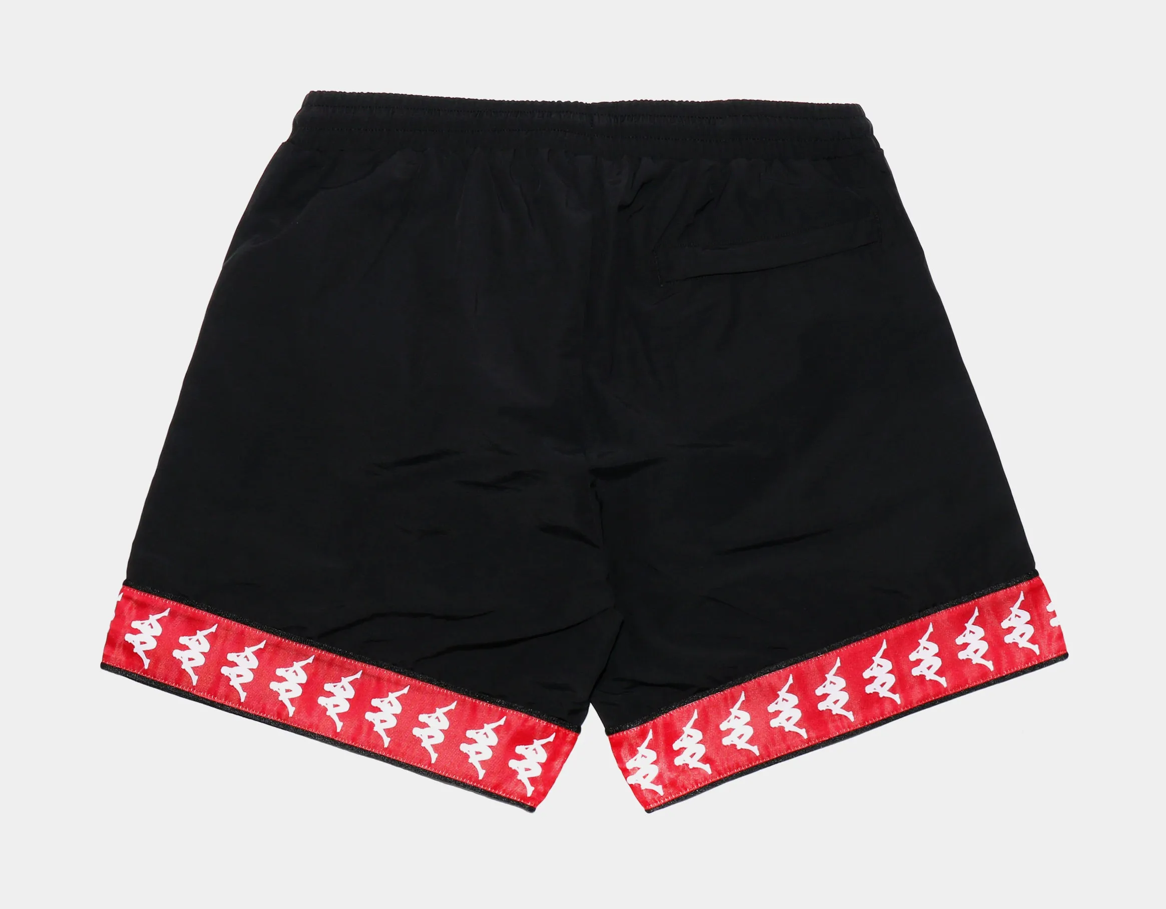 222 Banda Calabash 3 Woven Shorts Mens Short (Black/Red)