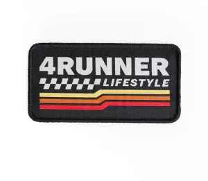 4Runner Lifestyle Black Racing Patch