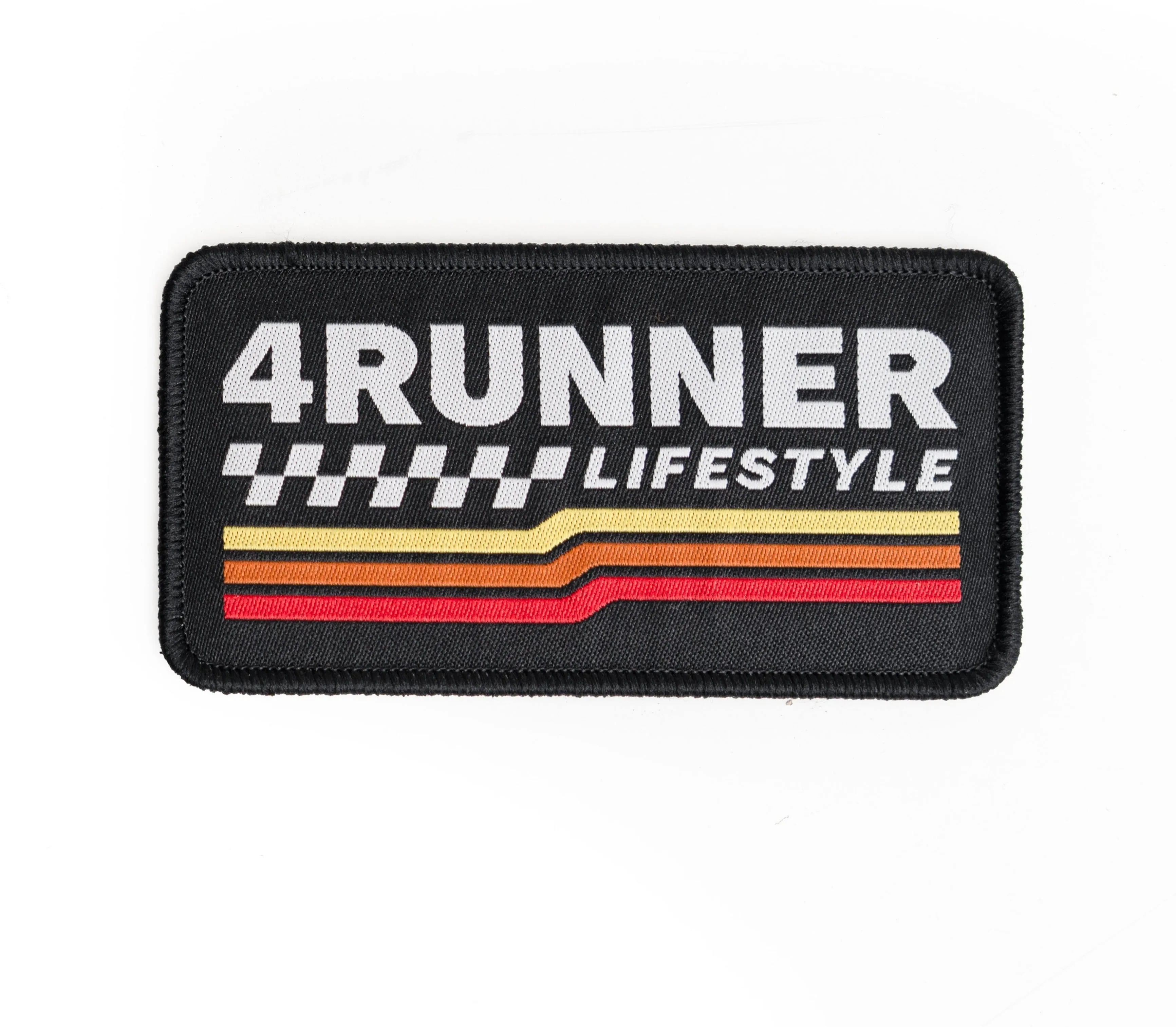 4Runner Lifestyle Black Racing Patch