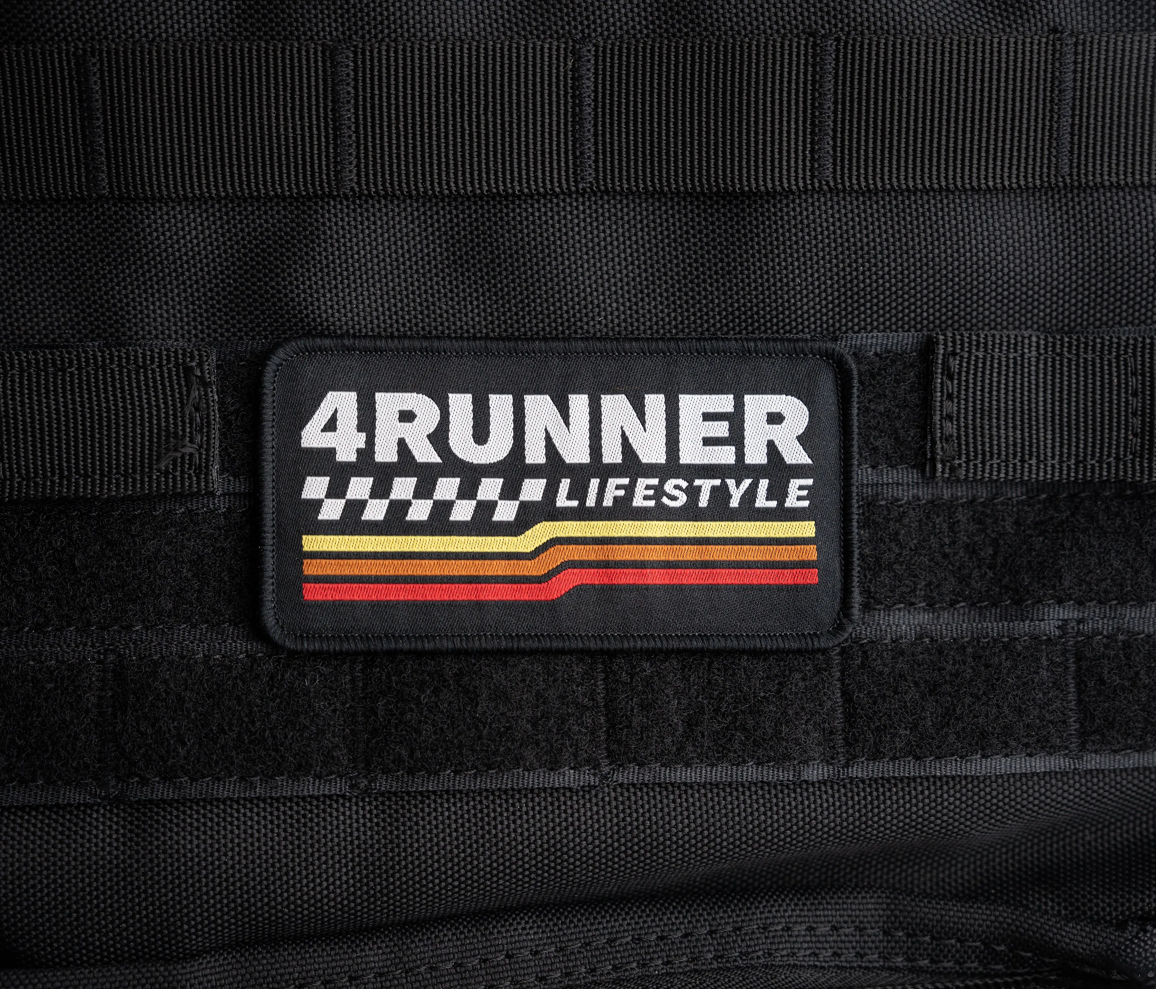 4Runner Lifestyle Black Racing Patch