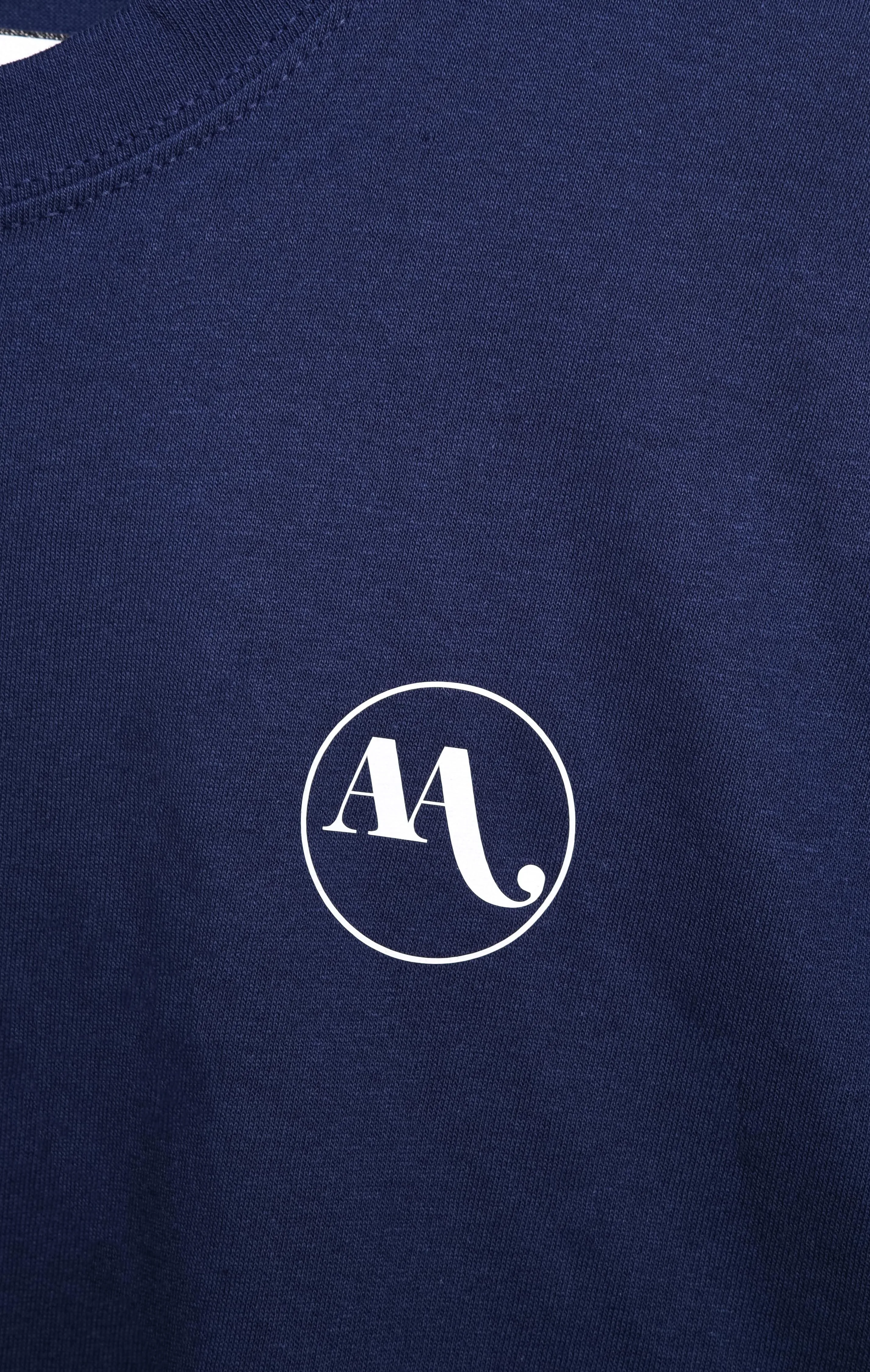 AANGY COTTON T-SHIRT WITH LOGO