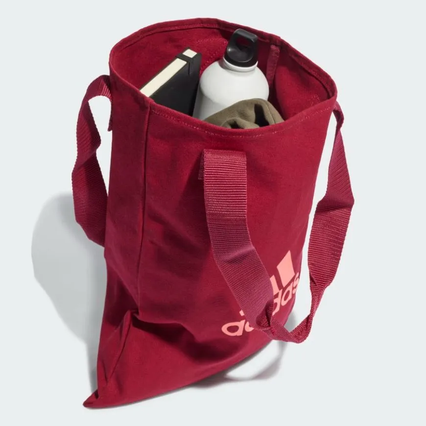 Adidas Canvas Unisex Lifestyle Bag Burgundy