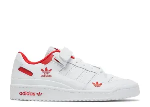 Adidas FORUM LOW 'CLOUD WHITE RED' sneakers, white