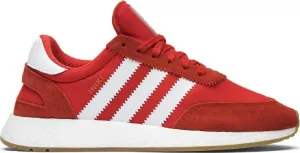 Adidas Iniki Runner 'Red' sneakers, red