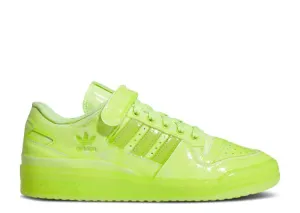 Adidas JEREMY SCOTT X FORUM LOW 'DIPPED - YELLOW FLUORESCENT' sneakers,