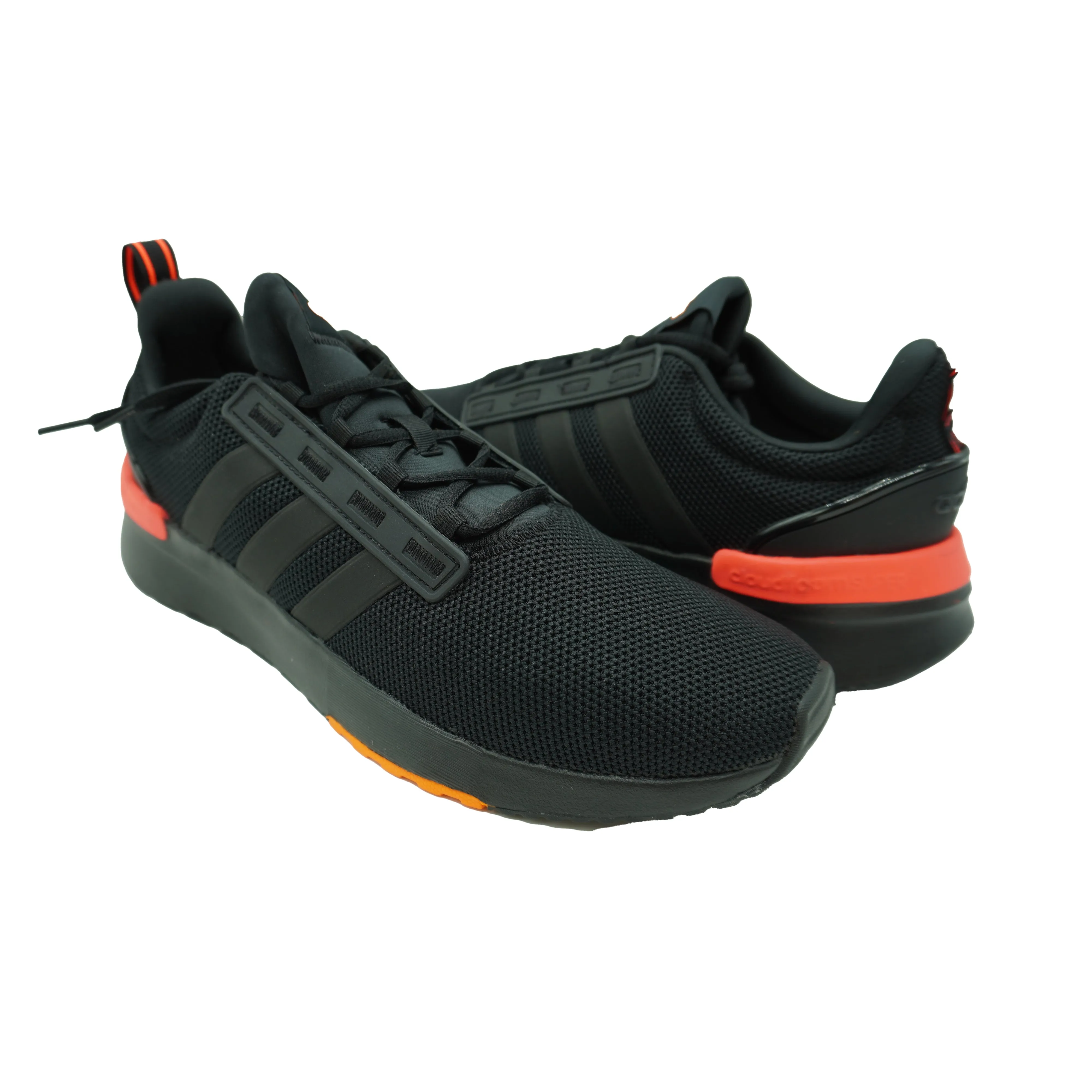 Adidas Men's Racer TR21 Running Athletic Shoes Black Orange Size 11.5