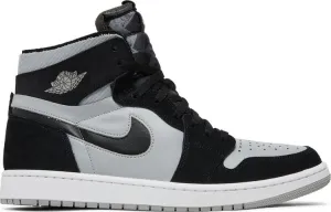 Air Jordan 1 Zoom CMFT Black Light Smoke Gray