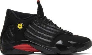 Air Jordan 14 Retro Last Shot 2011 Sneakers, Black