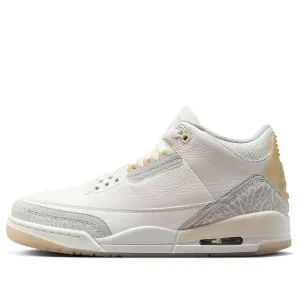 Air Jordan 3 Craft 'Ivory' in ivory/grey mist/cream