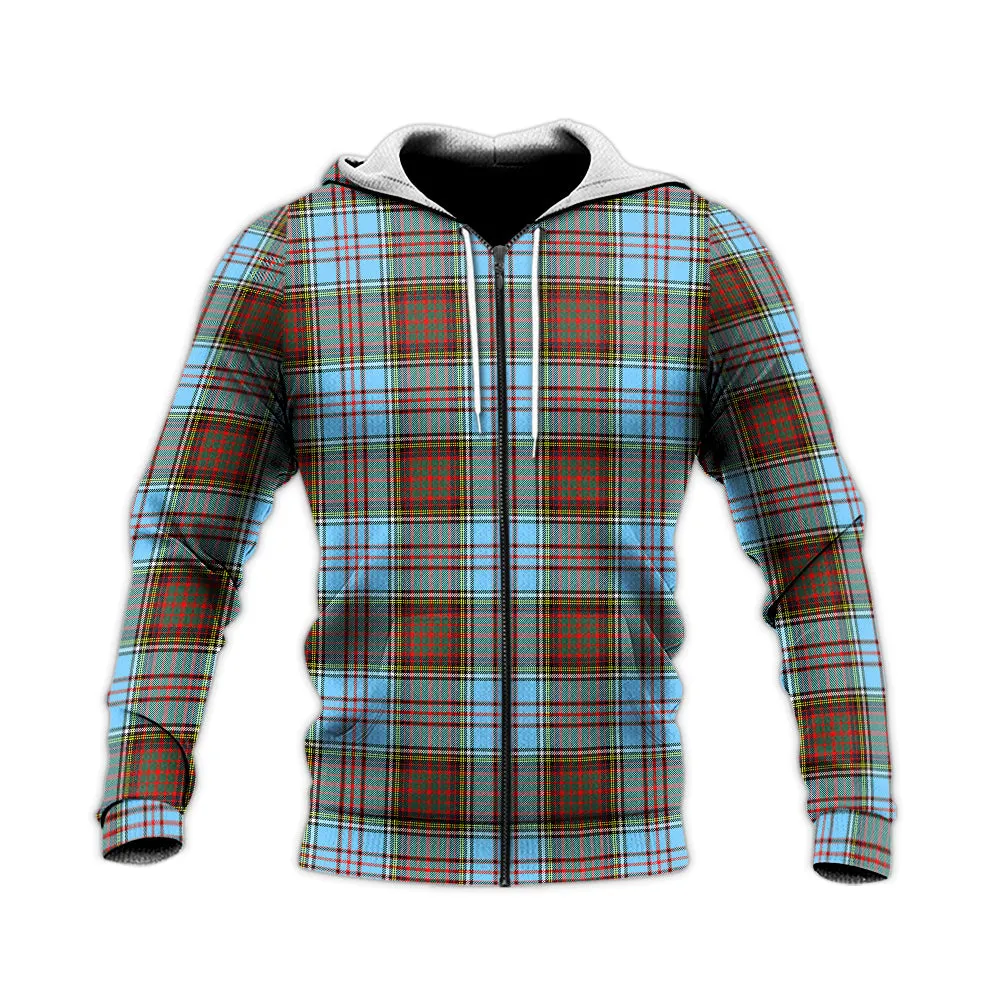 Anderson Ancient Tartan Knitted Hoodie