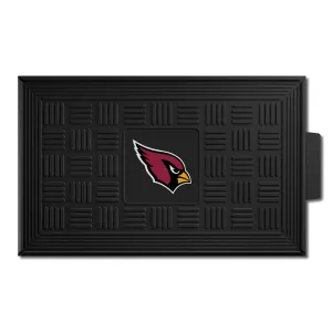 Arizona Cardinals Heavy Duty Vinyl Medallion Door Mat - 19.5in. x 31in.