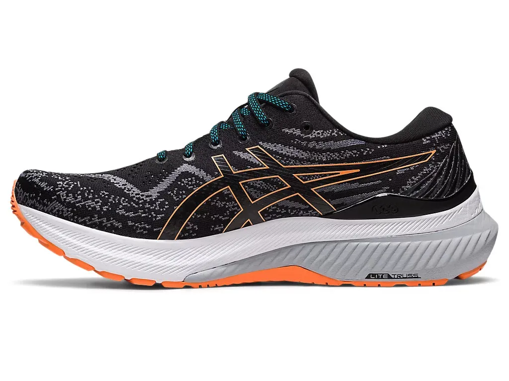 Asics Gel-Kayano 29 Men's Running Shoes - Black/Sun Peach