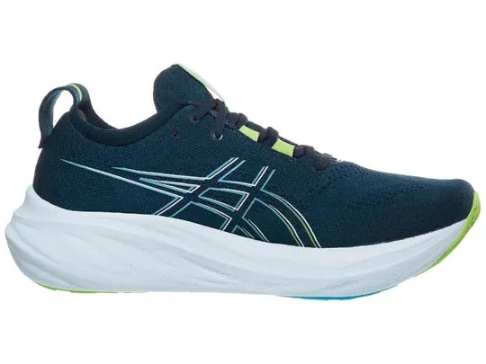 Asics | Gel-Nimbus 26 | Men's | French Blue/Electric Lime