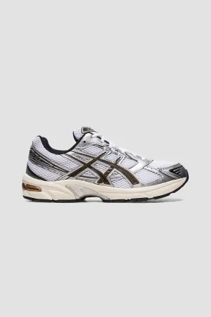 ASICS Men's Gel-1130 Sneaker in White/Clay Canyon