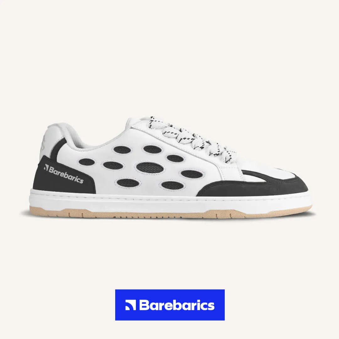 Barefoot Sneakers Barebarics Fusion - White & Charcoal