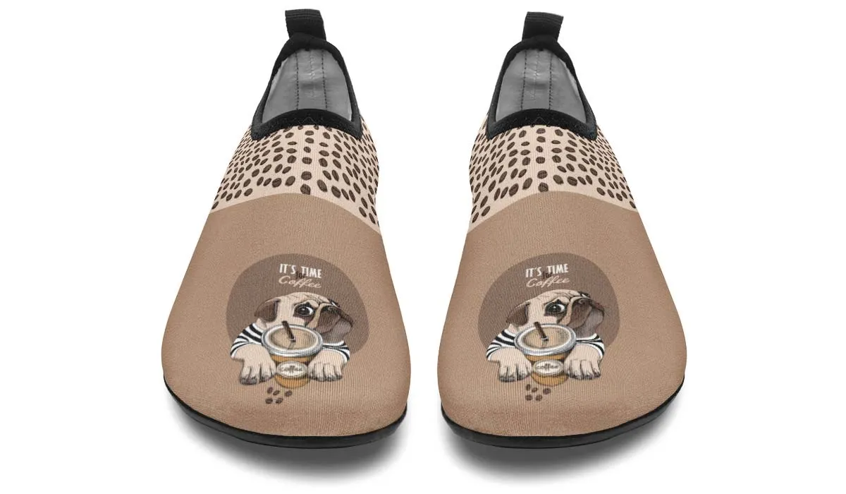 Barista Pug Aqua Barefoot Shoes