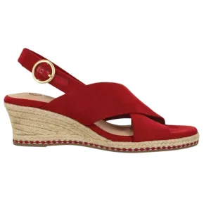 BELLA VITA -  Round Toe Wedge Buckle Shoes