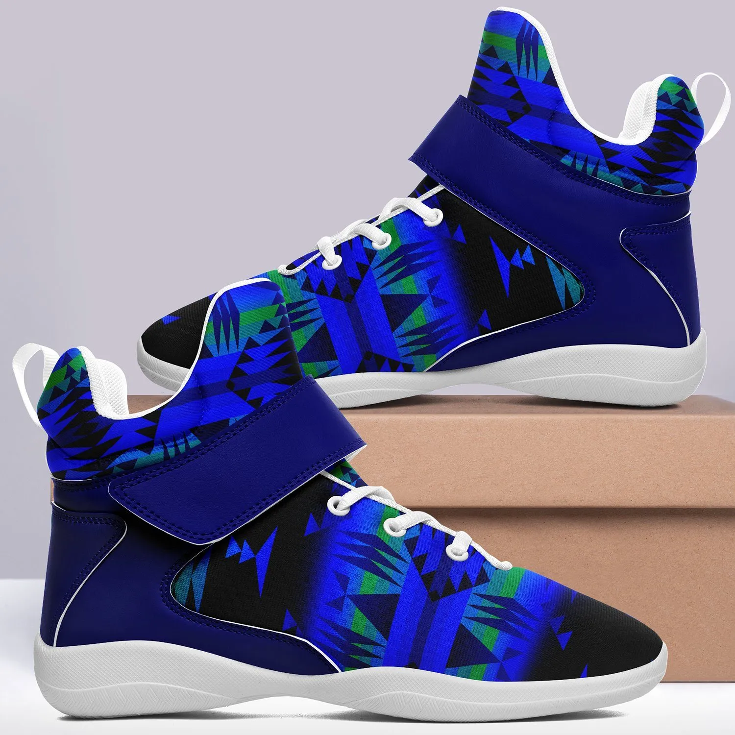 Between the Blue Ridge Mountains Ipottaa Basketball / Sport High Top Shoes