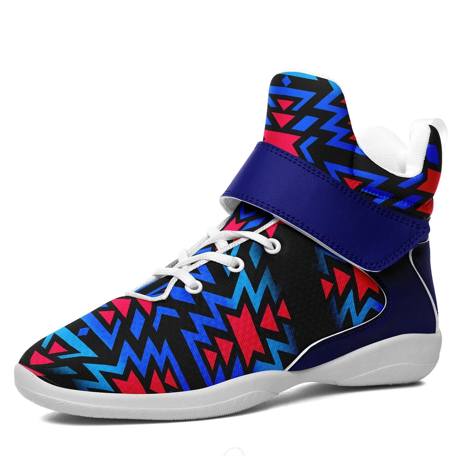 Black Fire Dragonfly Ipottaa Basketball / Sport High Top Shoes