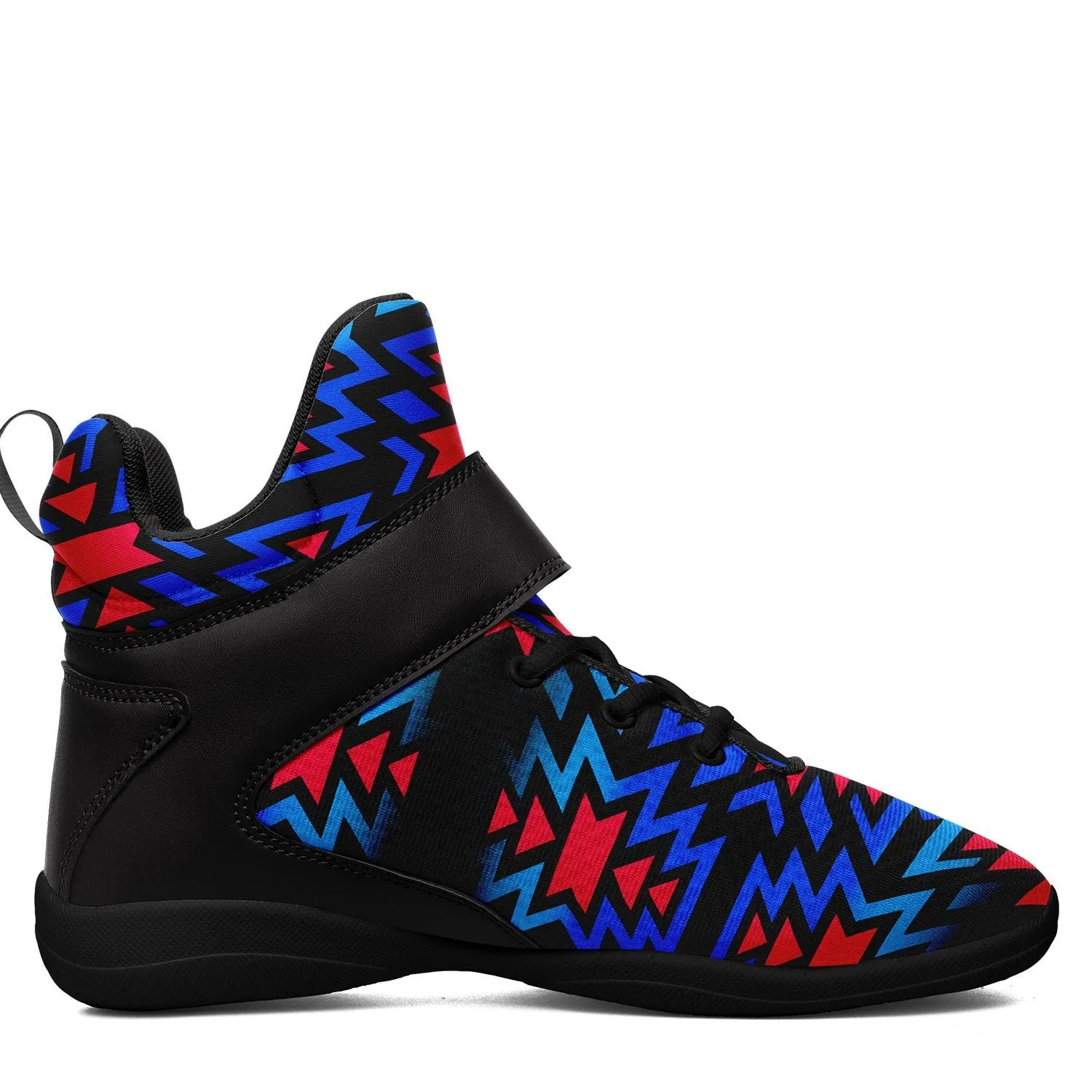 Black Fire Dragonfly Ipottaa Basketball / Sport High Top Shoes