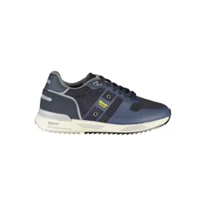 Blauer Dapper Blue Sneakers with Contrast Detailing