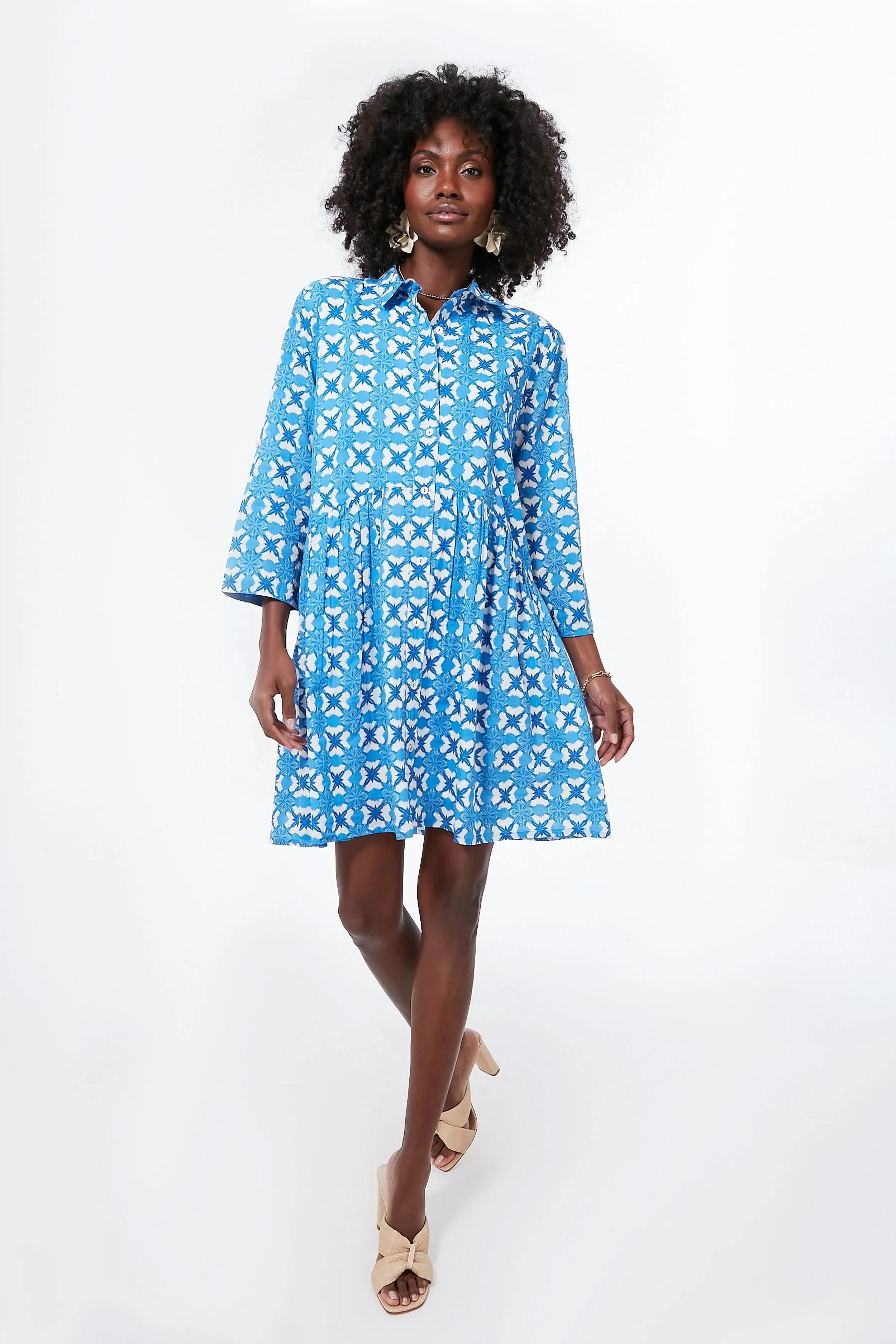 Blue Barbados Deauville Mini Dress