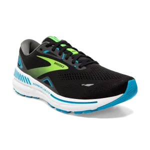 Brooks | Adrenaline GTS 23 | Men's | Black/Hawaiian Ocean/Green