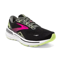 Brooks | Adrenaline GTS 23 | Women's | Black/Gunmetal/Sharp Green