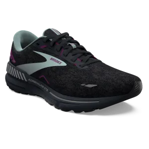 Brooks | Adrenaline GTS 23 | Women's | Black/Light Blue/Purple