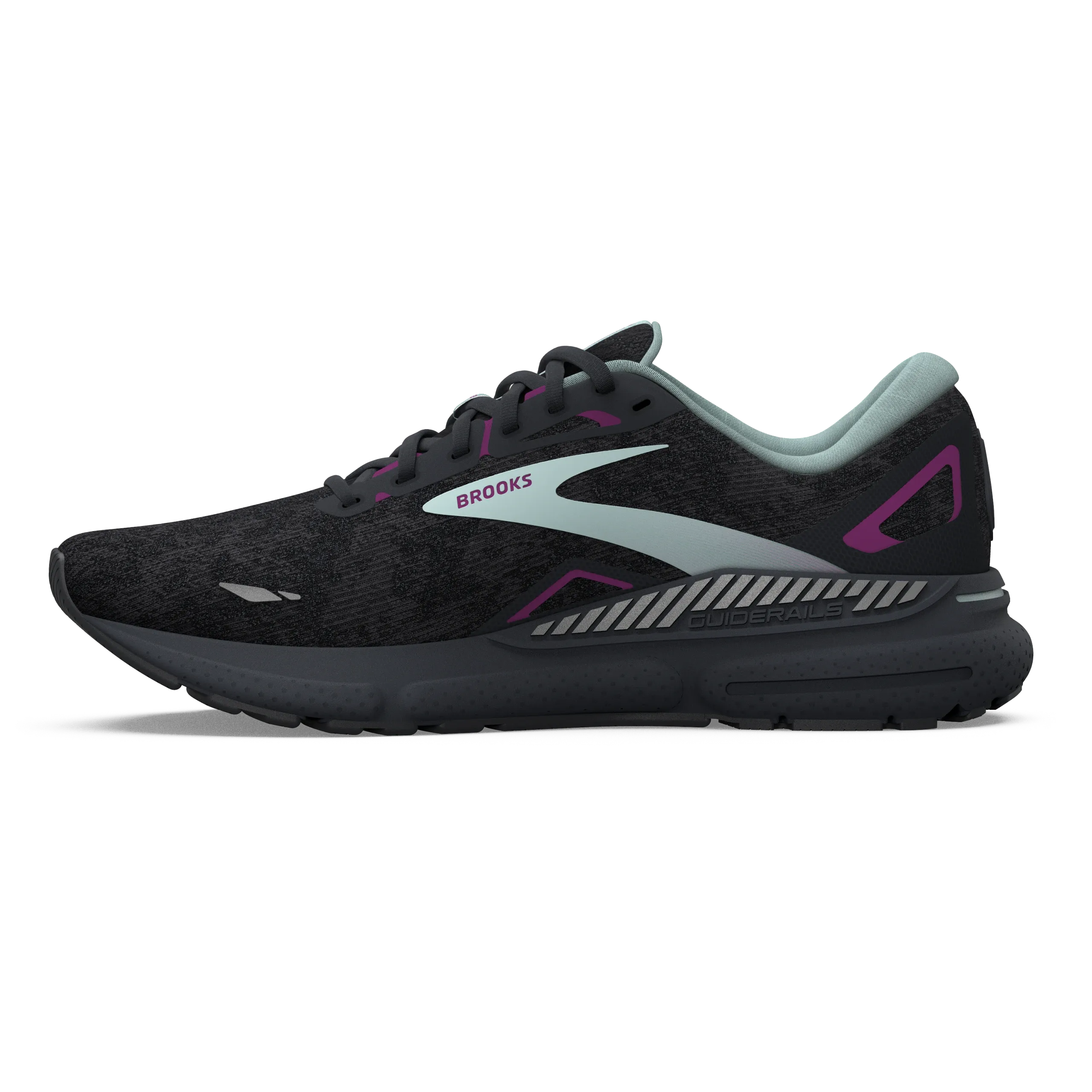 Brooks | Adrenaline GTS 23 | Women's | Black/Light Blue/Purple