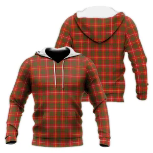 Bruce County Canada Tartan Knitted Hoodie