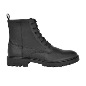 CALVIN KLEIN - Lealin Lace-Up Lug Sole Boots