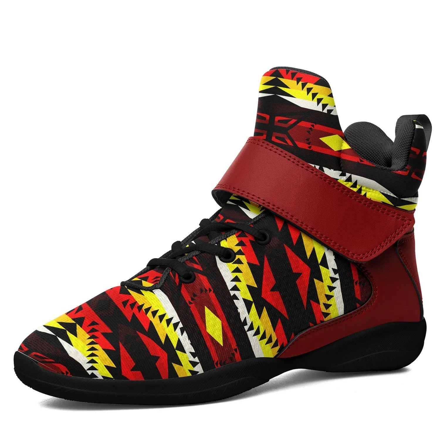 Canyon War Party Ipottaa Basketball / Sport High Top Shoes - Black Sole