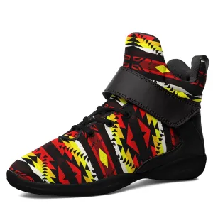 Canyon War Party Ipottaa Basketball / Sport High Top Shoes - Black Sole