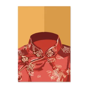 Cheongsam Card By Lion Rock Press