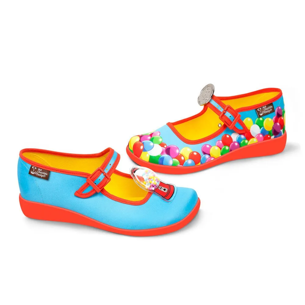 Chocolaticas® GUM BALL Women's Mary Jane Flat