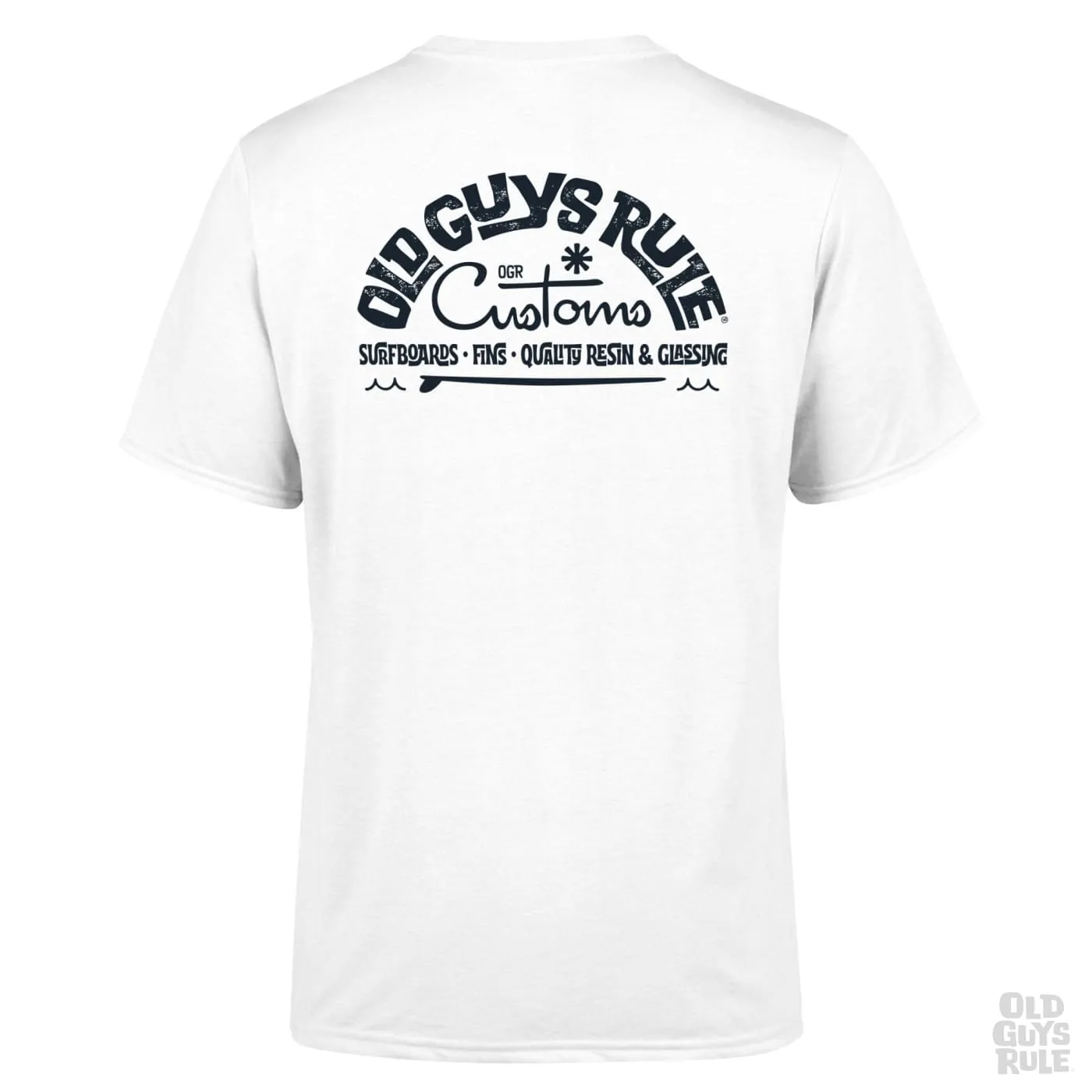 'Custom Surf Shop' T-Shirt - White