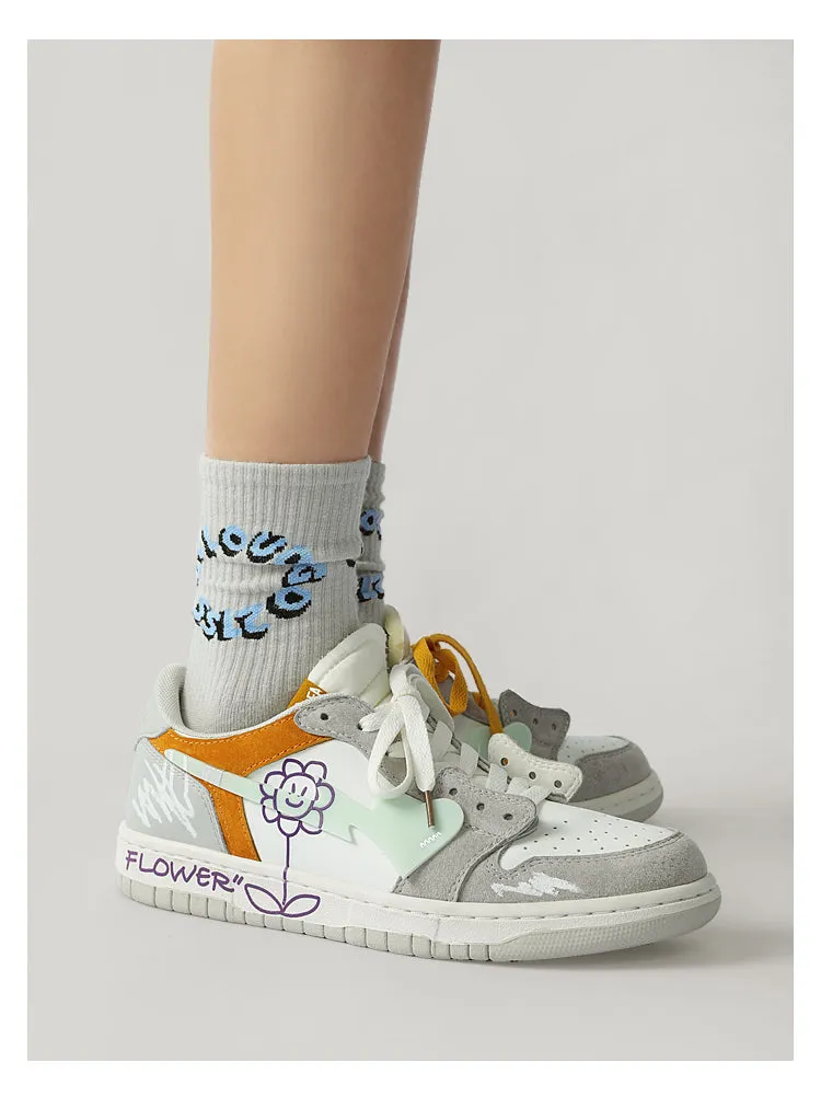 Daisy-100 Flat Sneakers