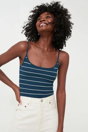 Deep Storm Scoop Cami Bodysuit