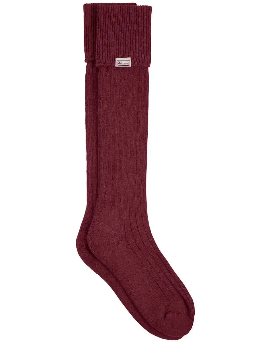 DUBARRY Alpaca Wool Socks - Malbec