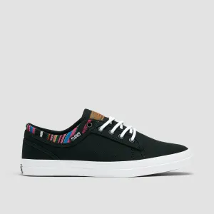 DVS Aversa  Shoes - Black/Multi Canvas - Womens