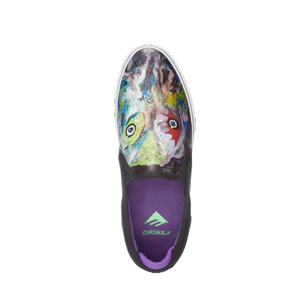 Emerica Wino G6 Slip-on x Dinosaur Jr - Black/Purple