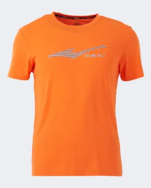 Erke Crew Neck Men Lifestyle T-Shirt Bright Orange 11222291569-203