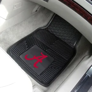 Fanmats Alabama Crimson Tide Heavy Duty Car Mat Set - 2 Pieces