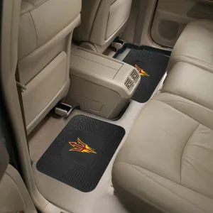 Fanmats Arizona State Sun Devils Back Seat Car Utility Mats - 2 Piece Set