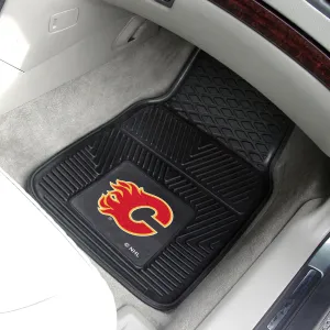 Fanmats Calgary Flames Heavy Duty Car Mat Set - 2 Pieces