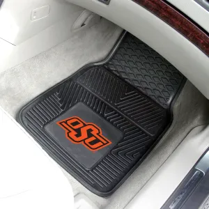 Fanmats Oklahoma State Cowboys Heavy Duty Car Mat Set - 2 Pieces