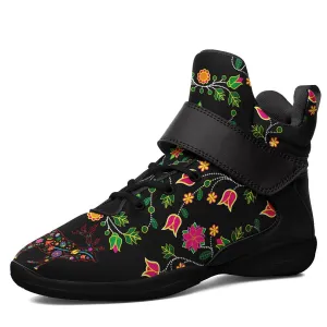 Floral Elk Ipottaa Basketball / Sport High Top Shoes - Black Sole